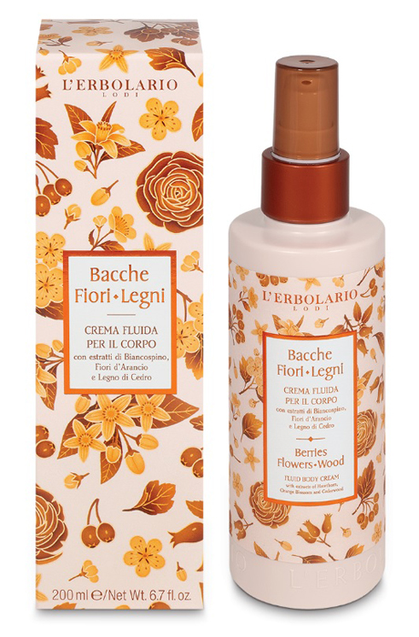 L'erbolario Unisex Crema Bacche Fiori Legni Fluida Corpo Idratante E Lenitiva 200 Ml - Immagine 6