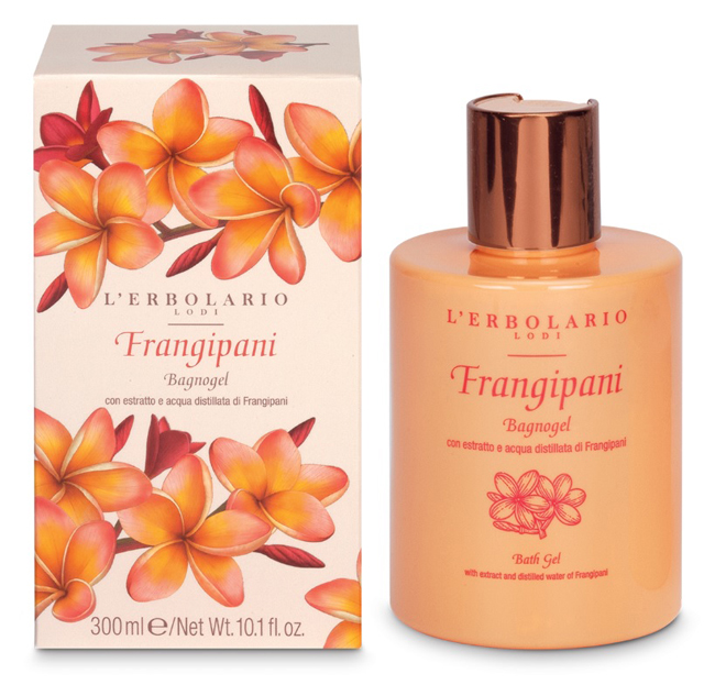 Frangipani Bagnogel Delicato 300ml - L'Erbolario - Immagine 3