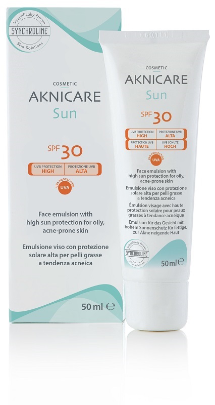 Synchroline Aknicare Sun Spf 30 50 Ml Ml Emulsione Bambino - Immagine 4