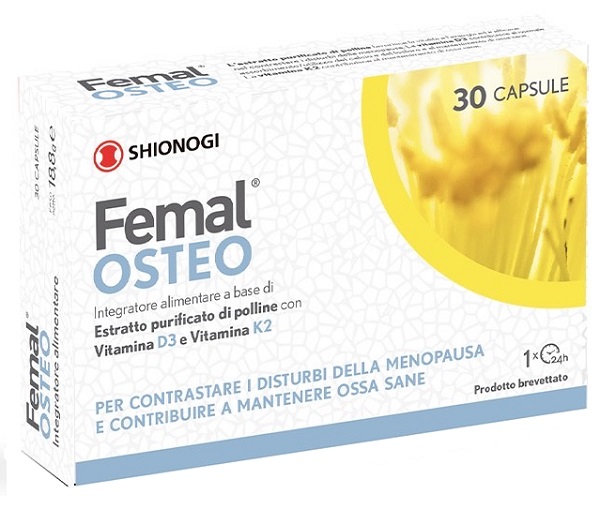 Femal Osteo Per Vitalità E Ossa Sane 30 Capsule - Immagine 5