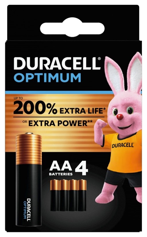 Duracell Optimum AA 4 Batterie - - - Immagine 5