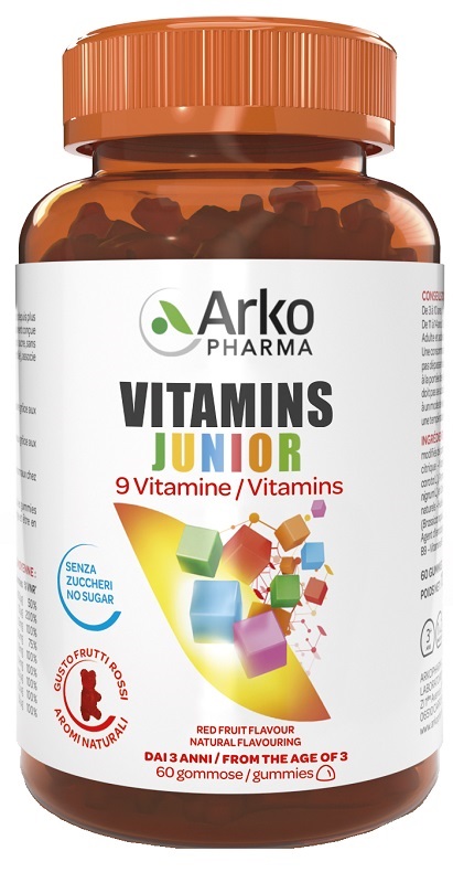 Arkofarm Arko Pharma Vitamins Junior Caramelle 120 G Bambino - Immagine 3