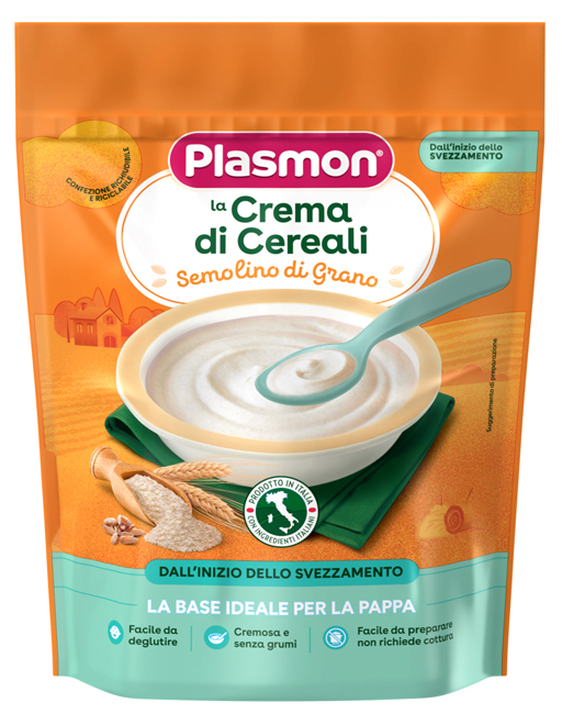 Plasmon Grano Cereali Semolino Di Per Pappe 200 G - Immagine 5