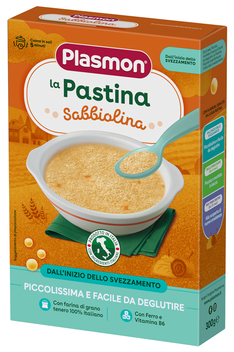 Plasmon Grano Pastina Sabbiolina Con Calcio E Ferro, 300G - Immagine 7