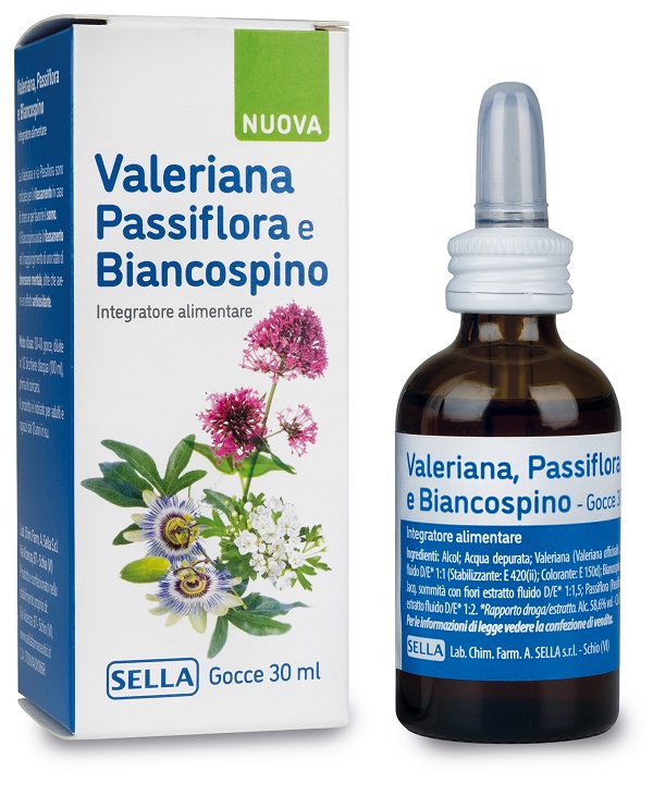Valeriana Passiflora Biancospino 30 Ml - Integratore Per Il Sonno - Immagine 6