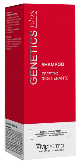 Vivipharma S.a. Genetics Plus Effetto Rigenerante Shampoo 200 Ml - Immagine 4