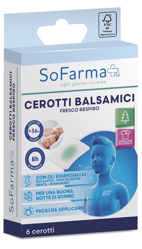 Sofarmapiu' Cerotto Balsamico 6 Pz Spray Bambino - Immagine 3