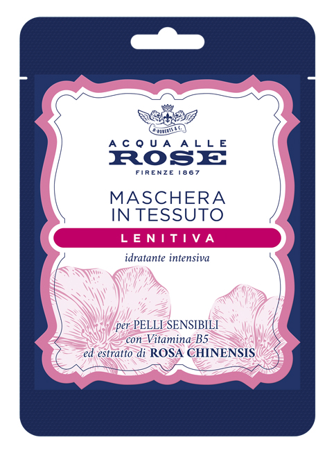 Acqua Alle Rose Maschera In Tessuto Idratante Per Pelli Sensibili 1 pz - Immagine 5
