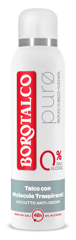 Borotalco Deodorante Puro Brezza Muschiata Spray (150Ml) 150 Ml Bambino - Immagine 8