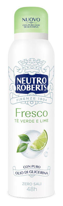 Neutro Roberts Verde Fresco Tè E Lime Deodorante Spray 150 Ml - Immagine 5