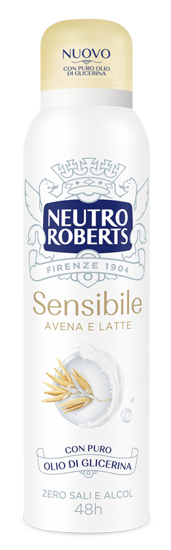 Neutro Roberts - Sensibile Avena E Latte - Deodorante Spray 150 Ml - Immagine 5
