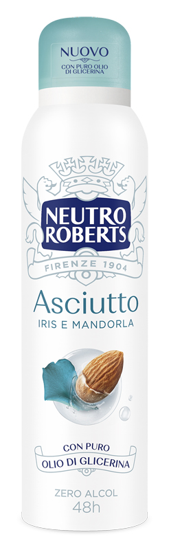 Neutro Roberts Avena E Iris - Deodorante Spray Sensibile Senza Alcol 150 Ml - Immagine 4