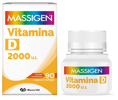 Marco Viti Massigen Dailyvit Vitamina D 2000 Ui Integratore Vitaminico 90 Capsule - Immagine 9
