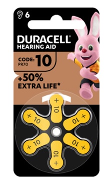 Duracell 10 Easy Tab - 6 Batterie Per Apparecchi Acustici - Immagine 5