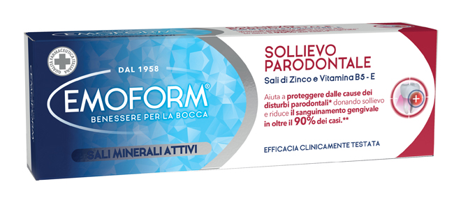 EMOFORM SOLLIEVO PARODONT 75ML - Immagine 6