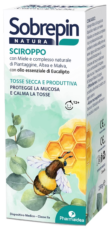 Sobrepin Natura Sciroppo Adulti Tosse Secca E Grassa 230 G - Immagine 5