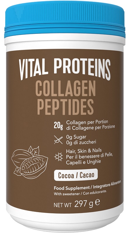 Nestle Vital Proteins Collagen Peptides Cacao Integratore Di Collagene In Polvere 297 G Bambino - Immagine 7