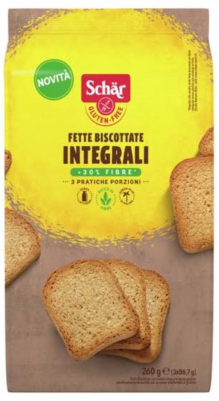 Schar Grano Fette Biscottate Integrali Senza Glutine 260 G - Immagine 8