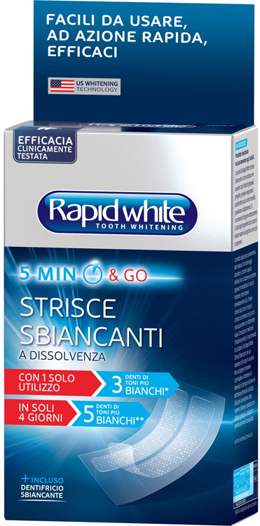 Rapid White Kit Strisce Sbiancanti
