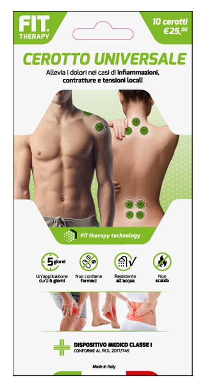 D.fenstec Srl Fit Therapy Cerotto Universale 10 Pezzi - Immagine 5