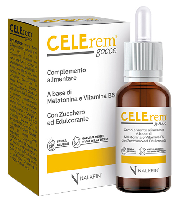 Nalkein Celerem Integratore Melatonina E Vitamina B6 20Ml - Immagine 7