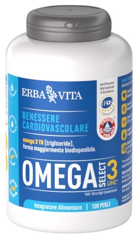 Omega Select 3 Uhc 120 Perle - Integratore Per Il Benessere Cardiaco - Immagine 4
