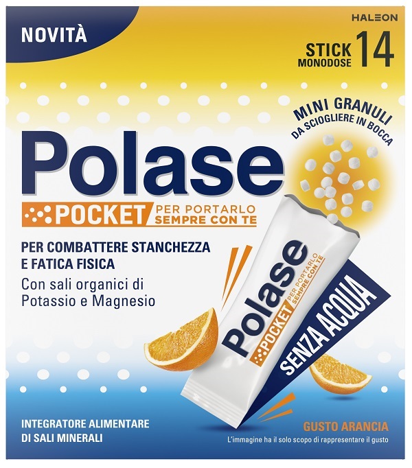 Polase Pocket 14 Stick Monodose - Integratore Di Magnesio E Potassio - Immagine 7