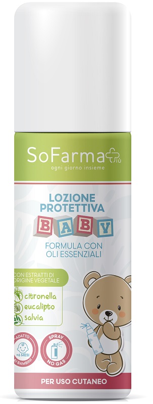 So.farma.morra Lozione Protettiva Baby Spray No Gas 75 Ml Sofarmapiu' - Immagine 6