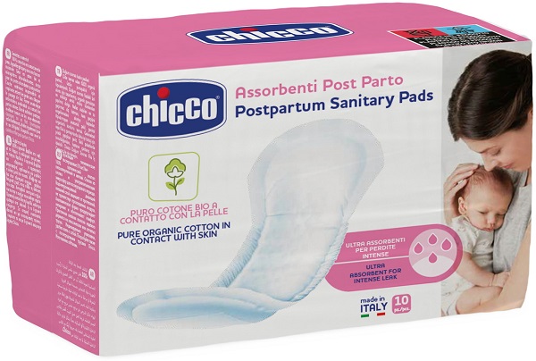 Chicco 10 Assorbenti Postparto in cotone biologico - Immagine 6