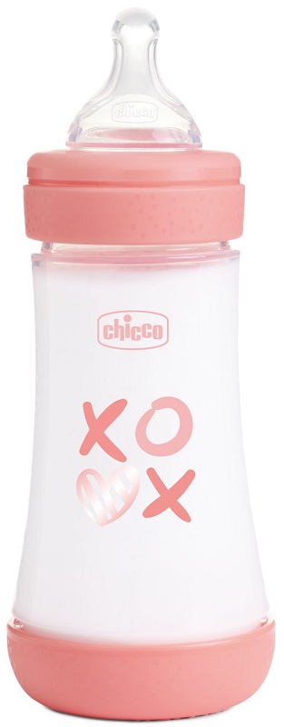 Chicco Rosa Biberon Perfect5 240Ml Sil 2Fori - Immagine 11