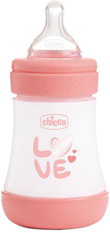 Chicco Biberon Neonato Perfect 5 Biberon Rosa Flusso Lento 0 Mesi+ 150 Ml - Immagine 10