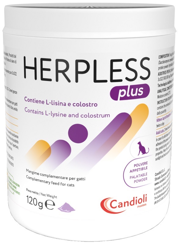 Candioli Herpless Plus Polvere 120 G G Per Soluzione Orale - Immagine 3