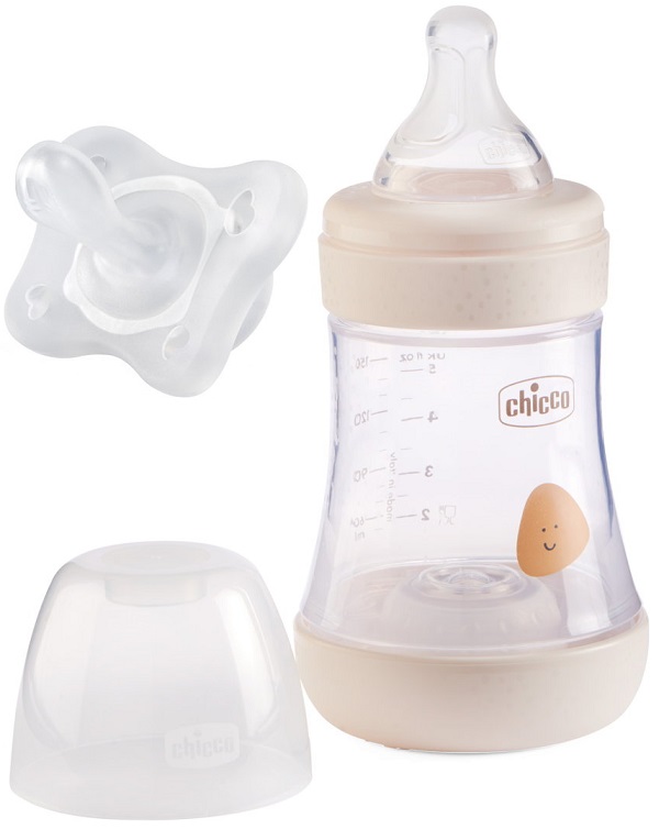 Chicco BIBERON PERFECT5 150ml NEUTRO + GOMMOTTINO 0-2m NEUTRO - Immagine 9