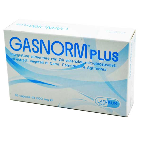 Gasnorm Plus 36 Capsule - Integratore Per Il Gonfiore Addominale - Immagine 9
