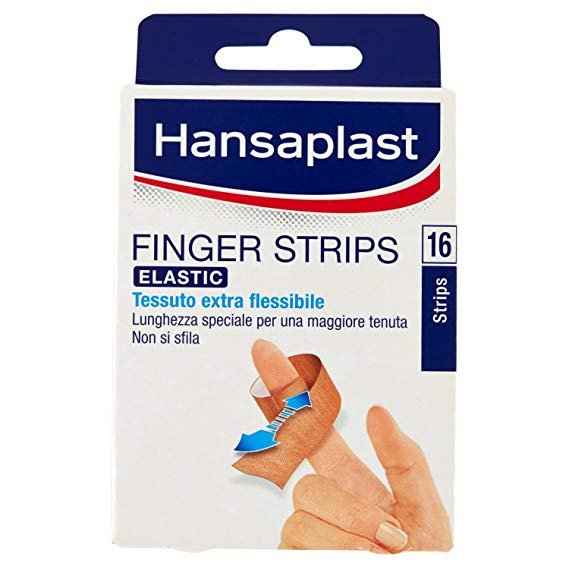 Hansaplast Cerotti Per Le Dita Elastico Finger Strip 16 Pezzi - Immagine 3