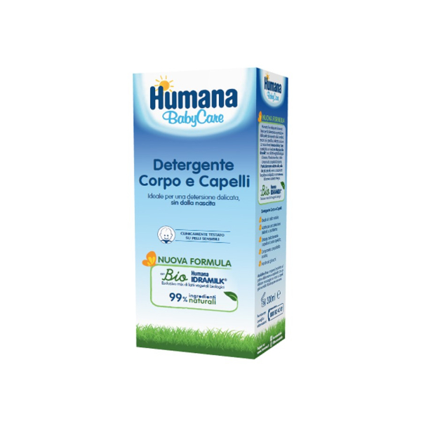 Humana Baby Care Detergente Corpo&Capelli 300ml