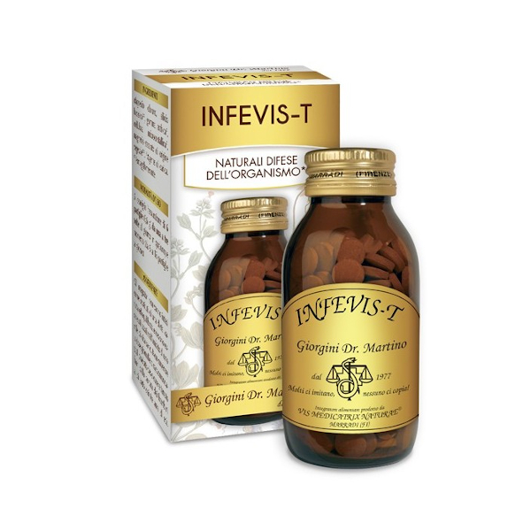 Infevis-T 180 Pastiglie - Integratore Per I Malesseri Stagionali - Immagine 4