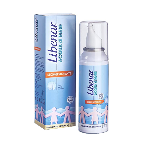 Libenar Libenar® Acqua Di Mare Decongestionante 100 Ml Spray Nasale - Immagine 9