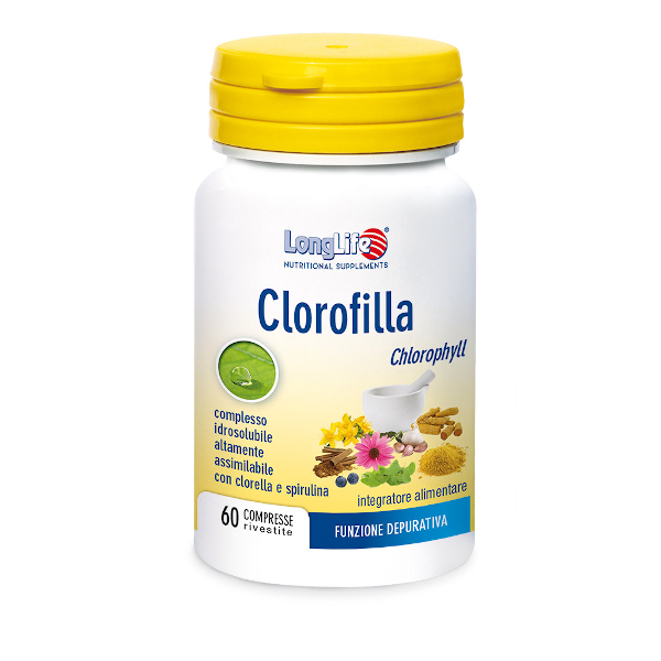 LONGLIFE CLOROFILLA 60CPR - Immagine 6