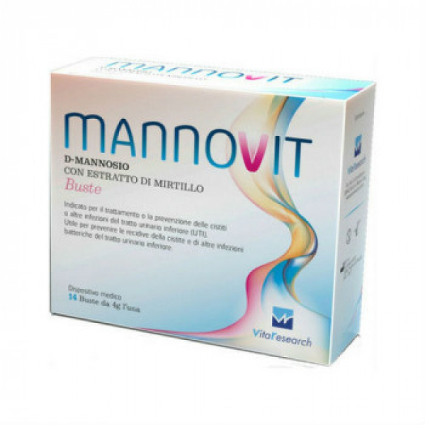 VR Medical MannoVit MannoVit Integratore alimentare speciale 14 bustine - Immagine 3