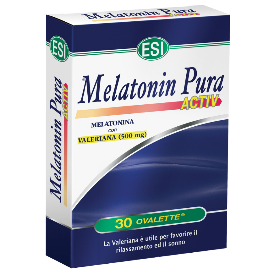 Melatonin Pura Activ Melatonina E Valeriana 30 Ovalette - - - Immagine 6