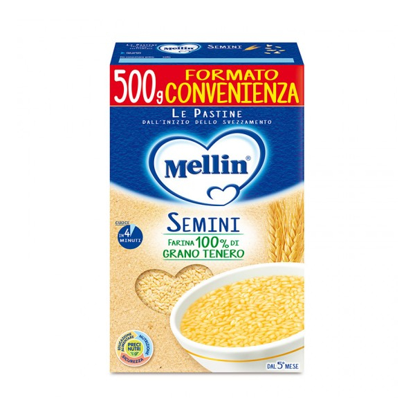 MELLIN semini - pastina per bambini 500 gr - Immagine 2