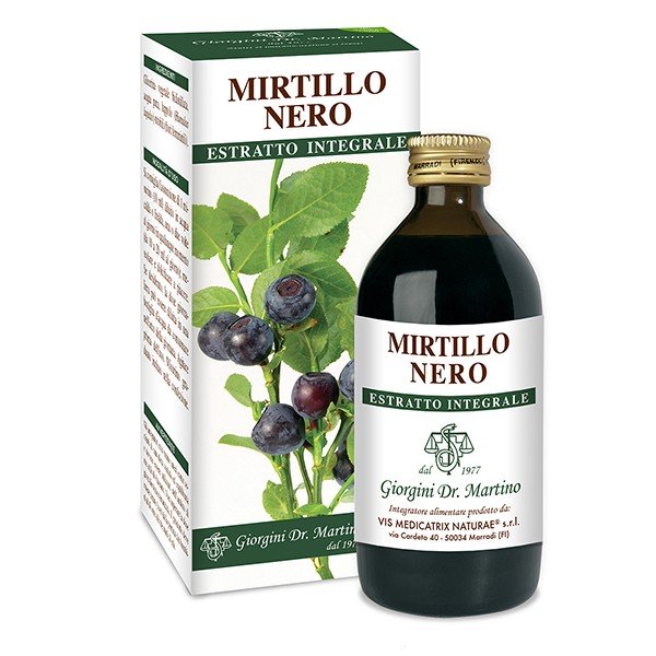 Dr. Giorgini Nero Integratore Mirtillo Estratto Integrale, 200Ml - Immagine 6