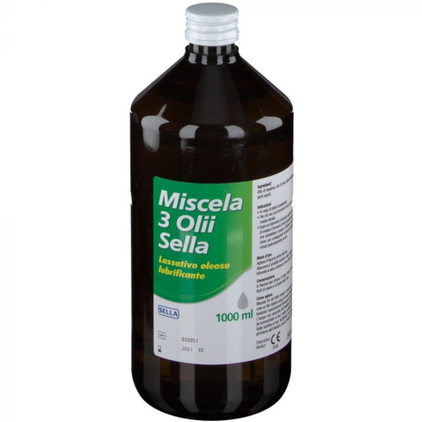 Sella Miscela 3 Olii Lassativo 1 Litro Md - Immagine 6