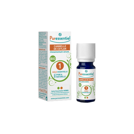 Puressentiel Cannella Ceylon Olio Essenziale Bio 5 Ml - Immagine 4