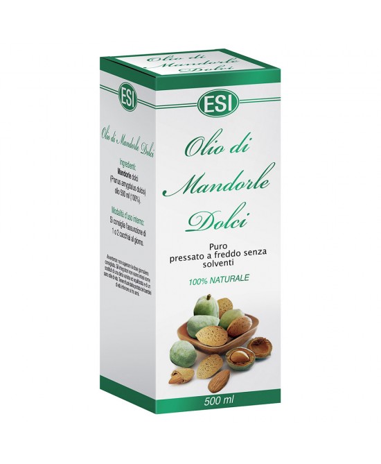 Esi Olio Di Mandorle Dolci Pressato A Freddo Senza Solventi. 100% Naturale 500 Ml - Immagine 3