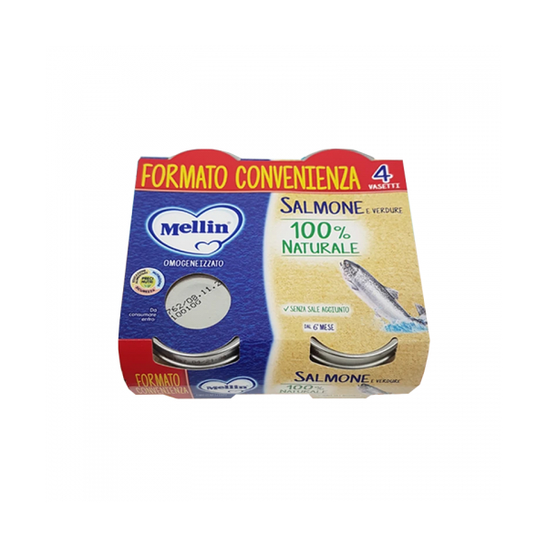 Mellin omog salmone 4x80g - Immagine 5