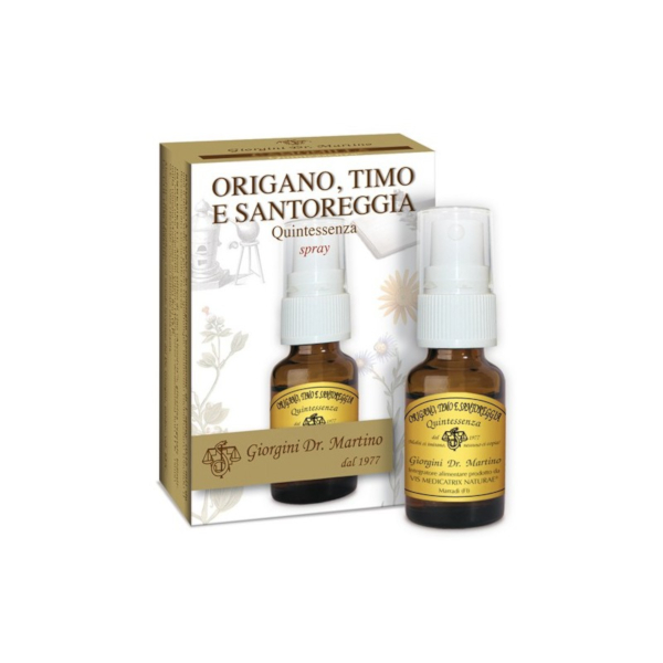 Origano Timo Santoreggia Spray 15 Ml - Integratore per il sistema immunitario - Immagine 5
