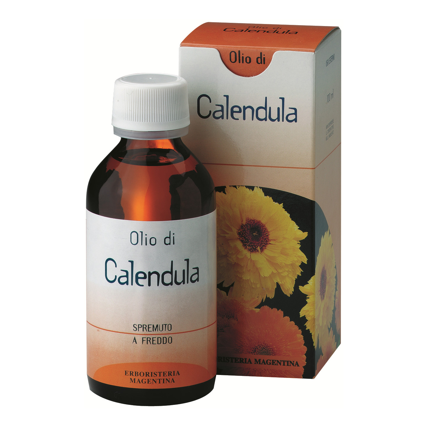 Calendula Erboristeria Magentina Calendula Olio Vegetale 100 Ml Ml Bambino - Immagine 7