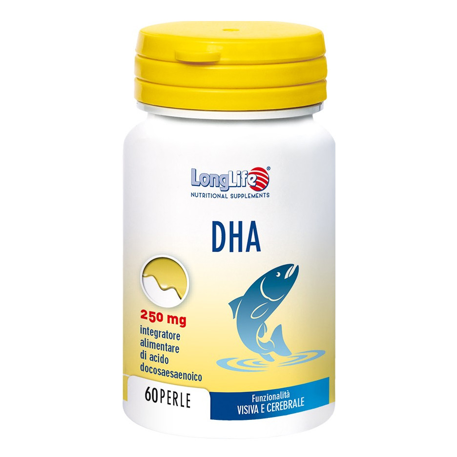 Longlife DHA Integratore per le funzionalit visiva e cerebrale dei neonati 60 Perle - Immagine 7